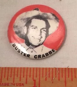 Botón Buster Crabbe Vintage - Imagen 1 de 1