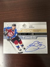JOE SAKIC 2021-22 SP AUTHENTIC SIGN TIMES DECADES 2000s AUTO SSP GROUP A 1:24000