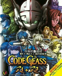 DVD Anime CODE GEASS Complete R1+R2 +Special +Akito The Exiled English Subtitle - Picture 1 of 2