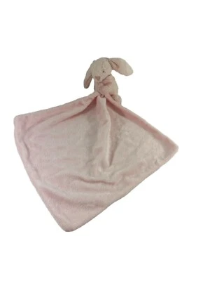 Little Jellycat Pink Bunny Lovey Security Blanket Plush Baby Soother Soft - Image 1 of 4