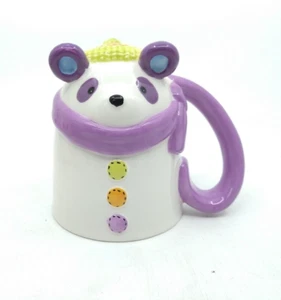 Topsy Turvy Mouse Ceramic 14 oz Winter Mug Dual Decorative/Functional - Picture 1 of 5