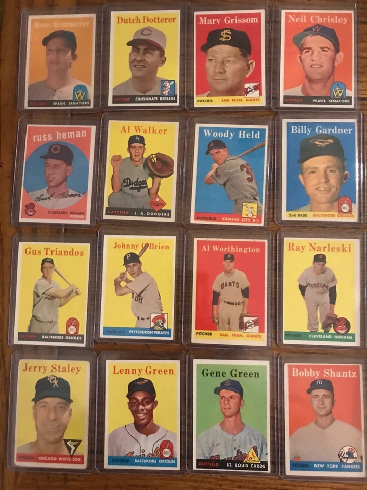 Gene Green 1958 Topps (Sale Is For Card In Title) (16,618 - Image 1 of 1