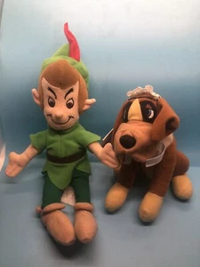 Disney Peter Pan & Nana Plush - Picture 1 of 14