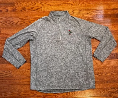 Peter Millar Monterey Peninsula Club Golf 1/4 Zip Pullover Shirt Fits Men Medium - Image 1 of 4