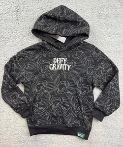 Wicked Hoodie Youth Small Defy Gravity Paul Tazewell Monkeys Broadway Musical - Picture 1 of 7