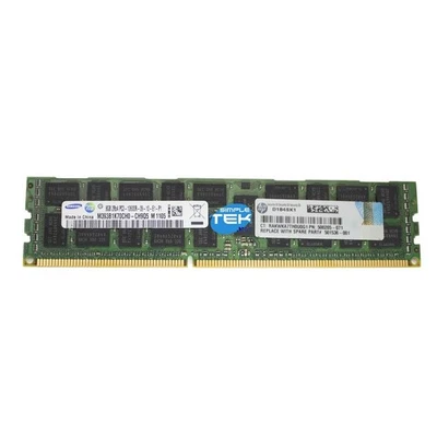 Samsung Ddr3 Ecc 8gb Pc3-10600r Ram Modulo Banco Memoria M393b1k70ch0-ch9q5_ - Immagine 1 di 4