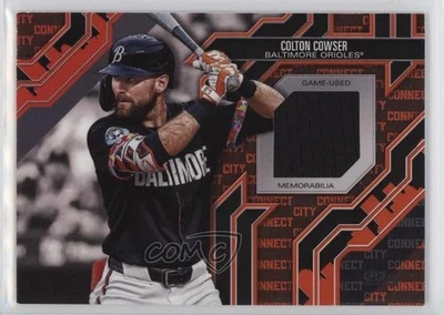 2025 Topps Series 1 City Connect Swatch Collection Colton Cowser #CC-CC - Image 1 of 2