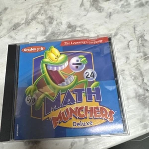 Math Munchers Deluxe (Grades 3-6) (CD, 1997) for Win/Mac - Picture 1 of 3