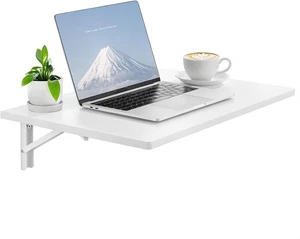 Wandklapptisch, 23,6 x 15,7 Zoll Wandmontagetisch, Schwebetisch w - Bild 1 von 12