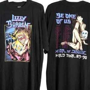 Hot 90s Lizzy Borden Kurzarm Herren S-235XL 20D88 - Bild 1 von 2