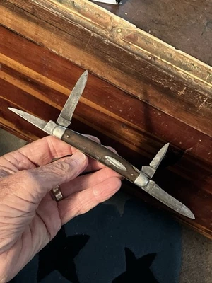 1932-1940 4-1/8” CASE TESTED XX 4- Blade CONGRESS Handl Foldin Pocket Knife 6488 - Image 1 of 4