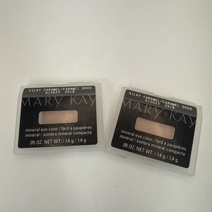 Mary Kay Mineral Color de Ojos Caramelo Sedoso 013023 Tamaño Completo 0,05 oz Juego de 2 - Imagen 1 de 3