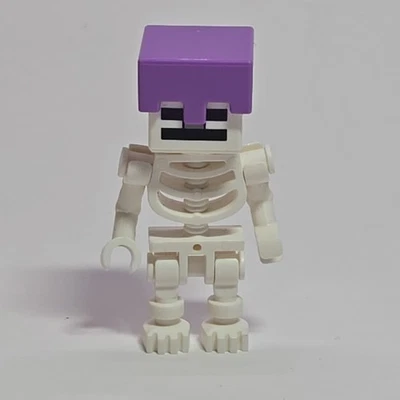 LEGO Minecraft скелет минифигурка из набора 21189 - min065  - Изображение 1 из 4