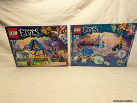 Lot 2x Lego Elves #41191 & 41182: Capture of Sophie Jones & Naida Water Turtle