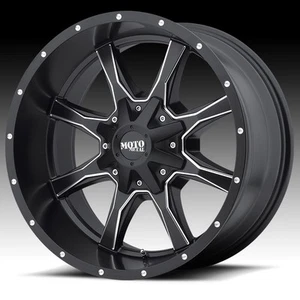 4/Moto Metal MO970 Satin Black Milled 18x10 6x135 / 6x5.5 -24mm (MO97081067924N) - Picture 1 of 1
