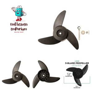 Newport 3-Blade Trolling Motor Propeller Kit – Compatible with 55lb, 62lb & 8... - Picture 1 of 5