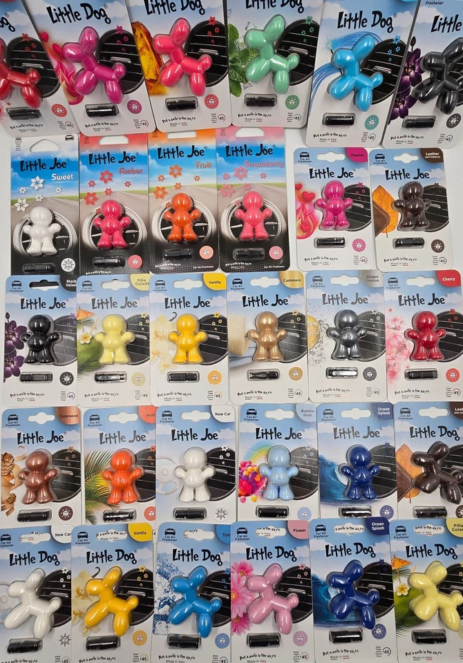 Lufterfrischer Little Joe Dog Duftmännchen Duftfigur Auto PKW Duft frei wählbar - Bild 1 von 1