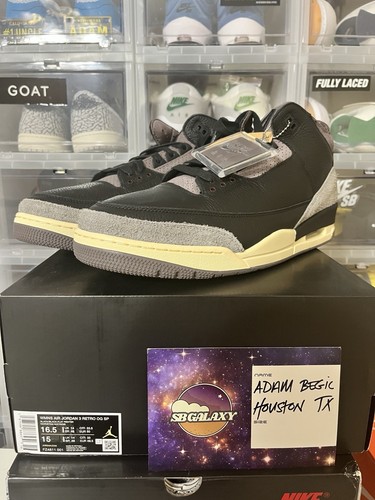 Jordan 3 Retro OG SP "A Ma Maniere WYWS" taglia 16 5 W *IN PRONTA CONSEGNA*