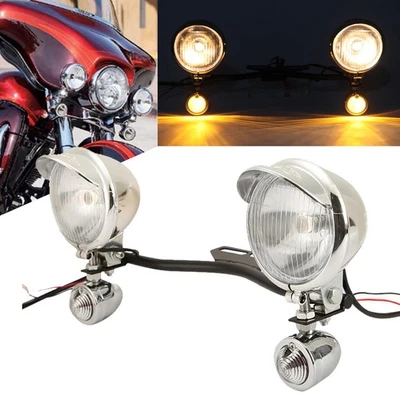 Passing Light Bar Turn Signal for Kawasaki VN Vulcan Classic Nomad 1600 1500 800 - Изображение 1 из 4