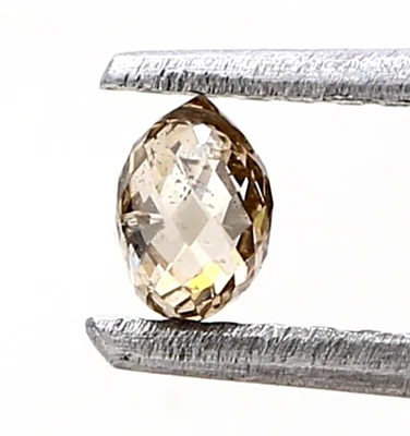 NATURAL LOOSE DIAMOND 0.20 CT 3.7MM BRIOLETTE DIAMOND  BROWN BEAD CUT DIAMOND - Image 1 of 4