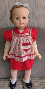 Vintage Ideal SELTENE Saucy Walker Puppe 28" T28x60 Playpal * PLZ LESEN + ANSEHEN - Bild 1 von 16