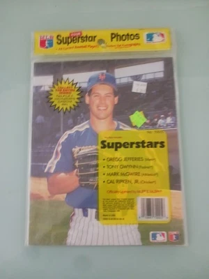 NEW Sealed 1989 MLB Superstar Photos Jeffries Gwynn Mcgwire Ripken #5 Of 6 - Image 1 of 2