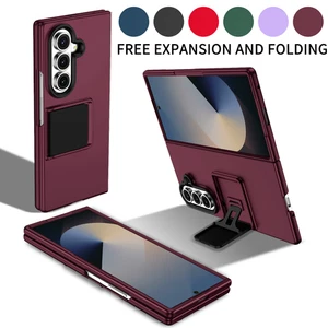 For Samsung Galaxy Z Fold 7 6 5 4 3 Shockproof Case Invisible Stand Slim Cover - Picture 1 of 72