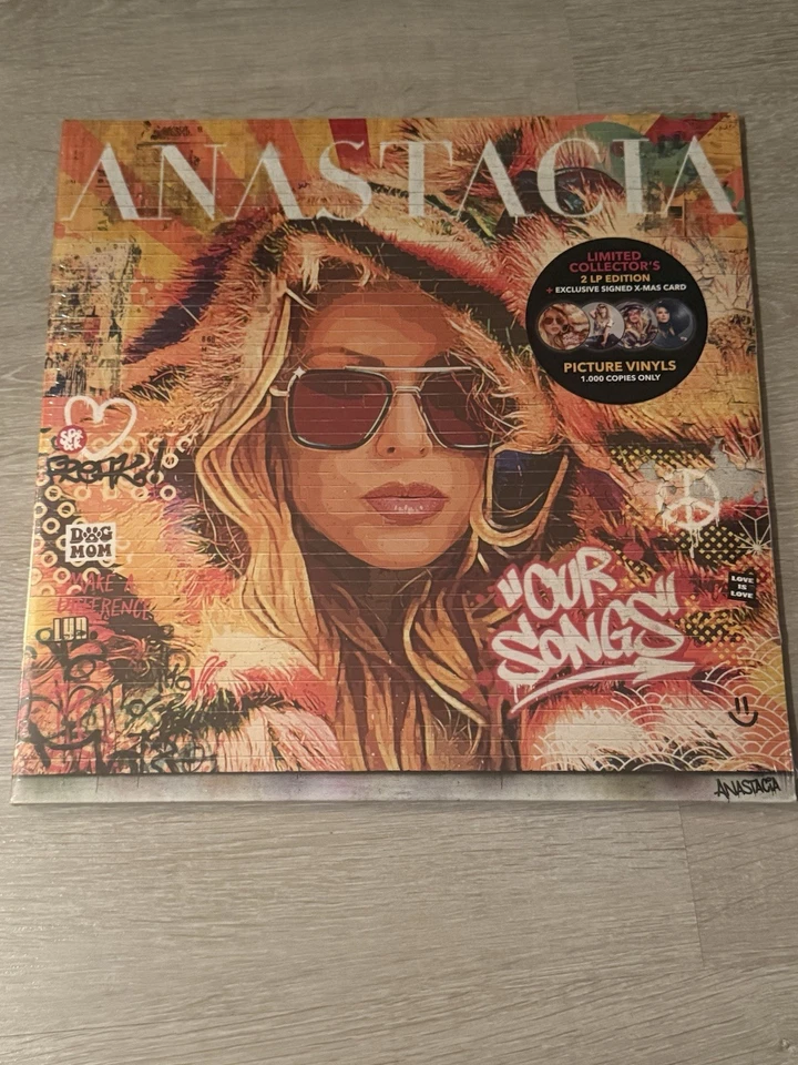 EDEL 0218905SBE ANASTACIA OUR SONGS 2LP 2023 LIMITED 1000 COPIES