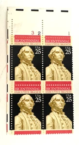 US Plate Block Scott #2414 25c Executive Branch [4] MNH - Picture 1 of 1