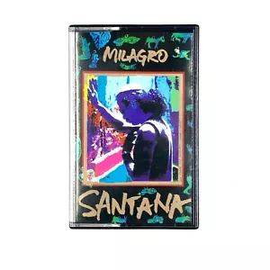 SANTANA MILAGRO Cassette Tape 1992 Rock Fusion Rare - Picture 1 of 5
