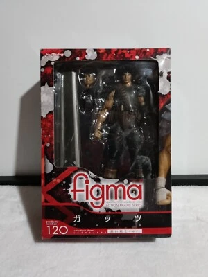 Figma Berserk No.120 Guts Black Swordsman Ver. Action Figure Max Factory - Image 1 of 4