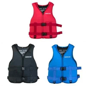Neoprene Life Jacket for Adult Children New Water Sport Buoyancy Jacket LifeVest - Picture 1 of 29