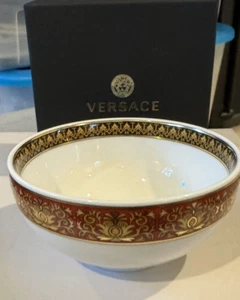 Versace by Rosenthal Asia Medusa Rice Bowl 2.25" x 4.75" 12 cm 14204-409605-1335 - Picture 1 of 8