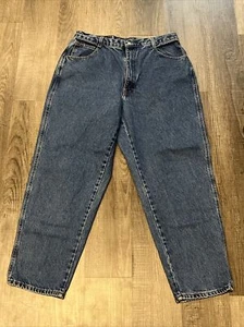 Vintage 1990's Gitano Men's Blue Jeans Size 32x28 Made in Jamaica Collectible - Picture 1 of 16