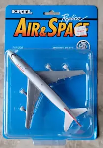 VINTAGE NEW 1991 ERTL AIR & SPACE REPLICA DIECAST SWISSAIR 747-200 (SEALED) 2365 - Picture 1 of 7