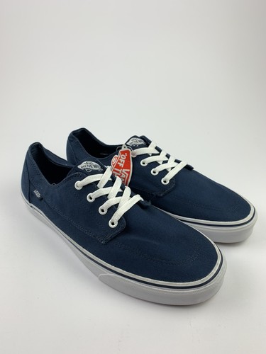 Scarpe da sneaker Vans Brigata blu vero bianco blu navy skateboard scarpe da skateboard