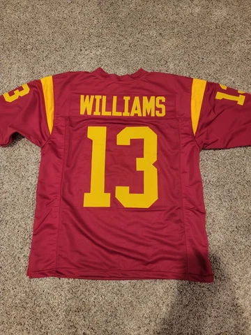 USC Caleb Williams Custom Jersey NEW XL Cover