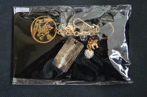 Neca The Twilight Saga New Moon 18K Gold Plated Bag Clip A Charm Dangler Keyring - Imagen 1 de 5