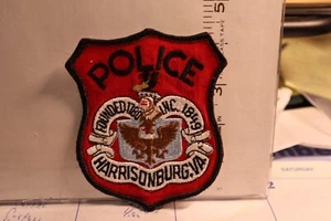 police patch HARRISONBURG POLICE VIRGINIA - Bild 1 von 1