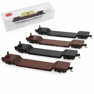 Evemodel Trains 1 Unit N Scale 1:160 Depressed Center Flat Car C15070 - Picture 1 of 10