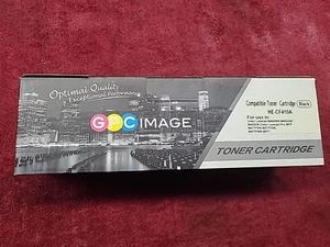 GPC Image Toner Cartridge Replacement for HP 410A CF410A Color Laserjet BLACK - Picture 1 of 3