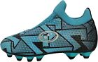 Optimum Aztec Junior Rugby Football Boot Laceless Moulded Stud Sole Blue