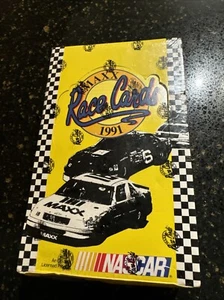 1991 Maxx Race Racing Nascar Car Card Set Wax Pack Box Winston Cup FACTORY SEAL - Picture 1 of 3