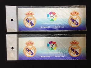 Real Madrid FC Stickers 21 X 7 cm For Car/Window /Home Use. 2 Pieces In One. - Picture 1 of 2
