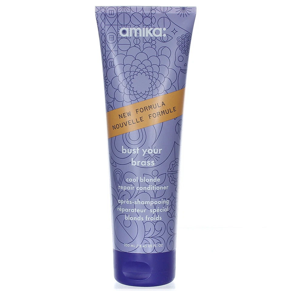 Amika Bust Your Brass Cool Blonde Repair Conditioner 8.45oz/250ml - Image 1 of 1