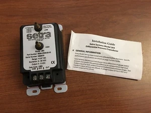 Sensor transductor de presión diferencial Setra M264-0R5WB-V 0-5PSID nuevo stock antiguo - Imagen 1 de 6
