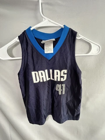 NBA Dallas Mavericks #41 Nowitzki Kids 4T Cover