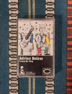 Adrian Belew - Twang Bar King (Cass, Album) Island CAN Like New Used NM Cond - Image 1 of 2