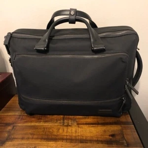 Maletín/bolso para portátil Tumi negro nuevo sin etiquetas - Imagen 1 de 5