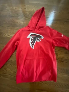atlanta falcons red nike hoodie size M - Picture 1 of 2